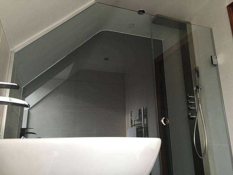 Loft & Sloping Ceiling Showers Glass360 Specialist and Bespoke Glass