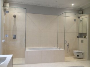 Over Bath Shower Enclosure